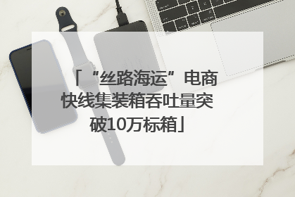 “丝路海运”电商快线集装箱吞吐量突破10万标箱