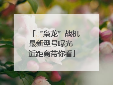 “枭龙”战机最新型号曝光 近距离带你看