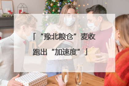“豫北粮仓”麦收跑出“加速度”