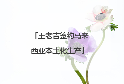 王老吉签约马来西亚本土化生产
