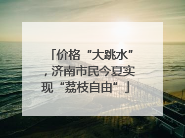 价格“大跳水”，济南市民今夏实现“荔枝自由”