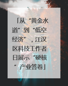从“黄金水道”到“低空经济”，江汉区科技工作者日展示“硬核”产业答卷