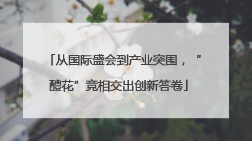 从国际盛会到产业突围，“醴花”竞相交出创新答卷