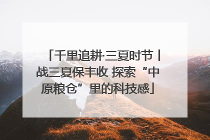 千里追耕·三夏时节丨战三夏保丰收 探索“中原粮仓”里的科技感
