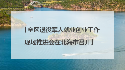 全区退役军人就业创业工作现场推进会在北海市召开