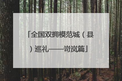 全国双拥模范城（县）巡礼——岢岚篇