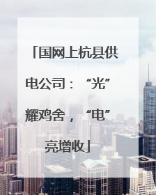 国网上杭县供电公司：“光”耀鸡舍，“电”亮增收