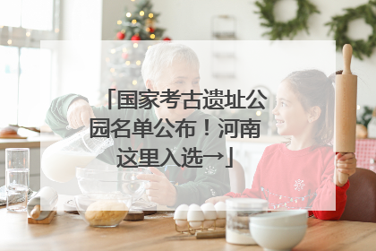 国家考古遗址公园名单公布！河南这里入选→