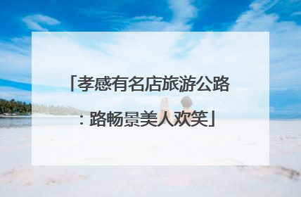 孝感有名店旅游公路：路畅景美人欢笑