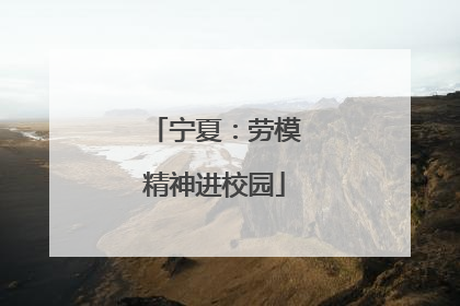 宁夏：劳模精神进校园