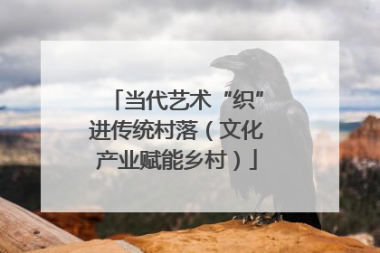 当代艺术“织”进传统村落（文化产业赋能乡村）