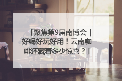 聚焦第9届南博会｜好喝好玩好用！云南咖啡还藏着多少惊喜？