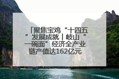 聚焦宝鸡“十四五”发展成就丨岐山“一碗面”经济全产业链产值达162亿元 入选全国典型县