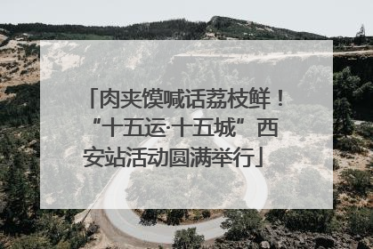 肉夹馍喊话荔枝鲜！“十五运·十五城”西安站活动圆满举行