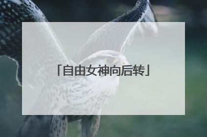 自由女神向后转