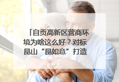 自贡高新区营商环境为啥这么好？对标昆山“昆如意”打造自贡“高兴办”｜美好生活有“盐”味