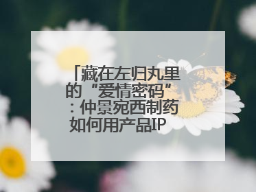 藏在左归丸里的“爱情密码”：仲景宛西制药如何用产品IP讲好品牌故事