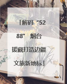 解码“5288” 烟台援藏打造边疆文旅新地标