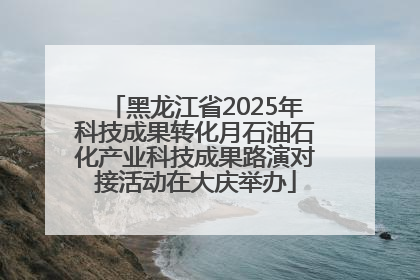 黑龙江省2025年科技成果转化月石油石化产业科技成果路演对接活动在大庆举办