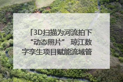 3D扫描为河流拍下“动态照片” 琼江数字孪生项目赋能流域管理｜新闻发布最前线