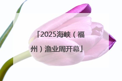 2025海峡（福州）渔业周开幕